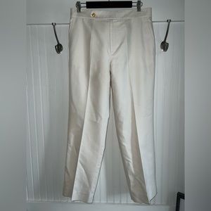 Ralph Lauren silk blend chino pants